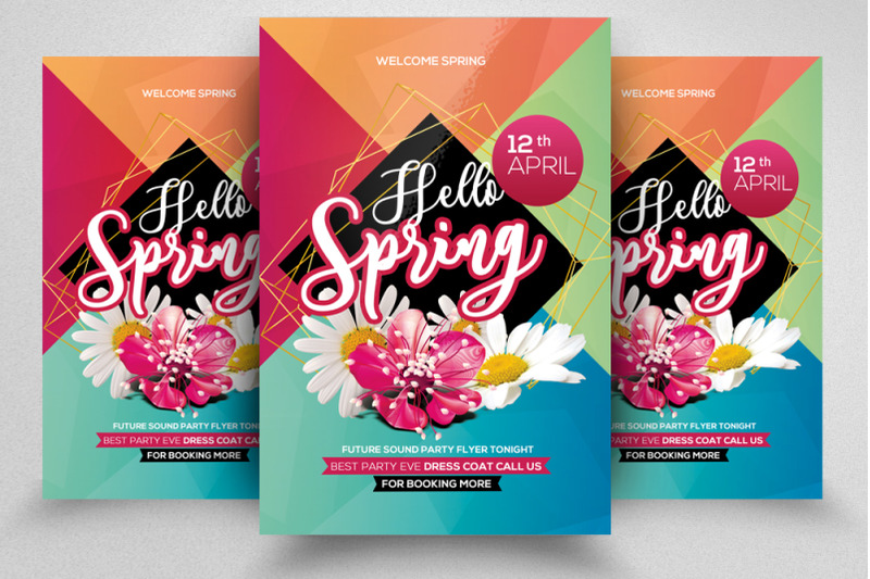4-spring-season-flyers-bundle