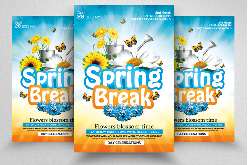 4-spring-coming-flyers-bundle