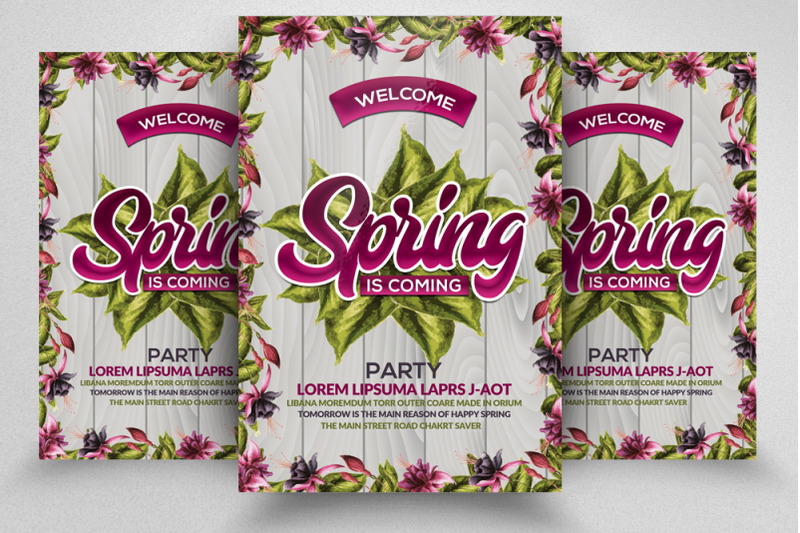 4-spring-flyers-bundle