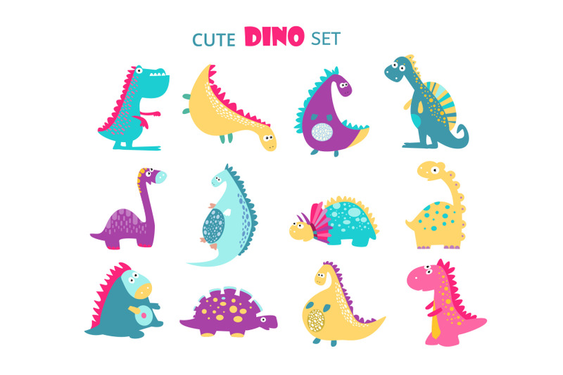 cute-dinos-design-set