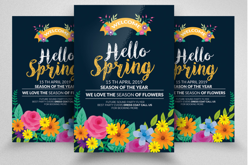 4-spring-season-flyers-bundle
