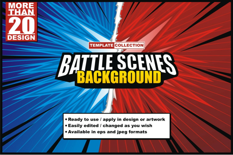 battle-scene-background-template-collection
