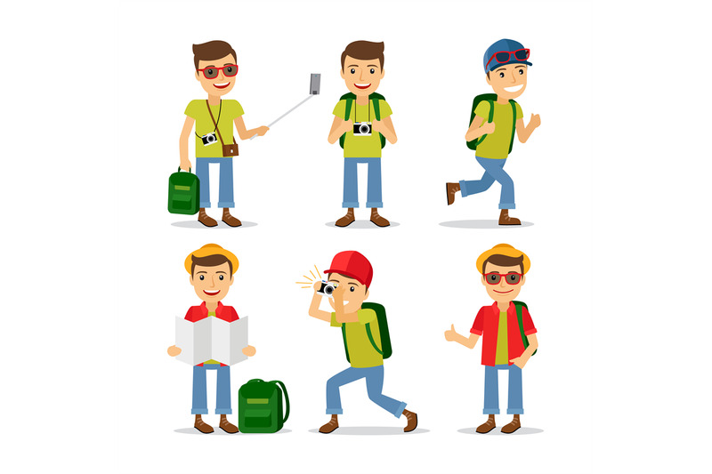 tourist-travel-character-vector