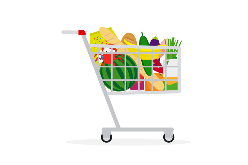 supermarket-shopping-cart