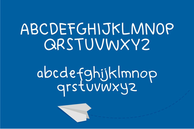 Learn to Fly Font by azkaryzki · Creative Fabrica