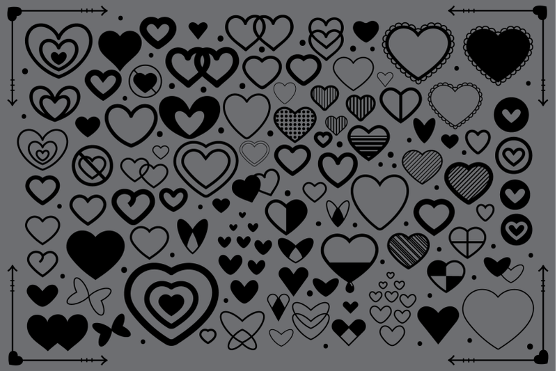 simple-doodle-heart-graphic-set