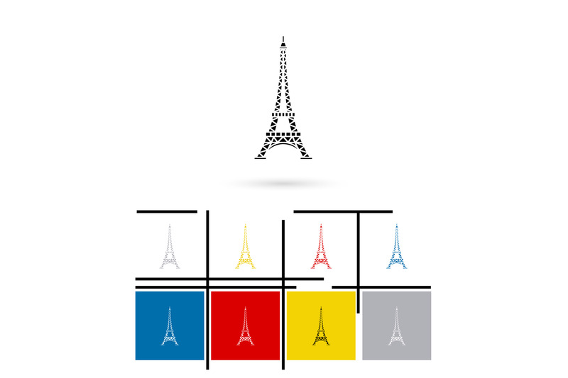 eiffel-tower-in-paris-icon-vector