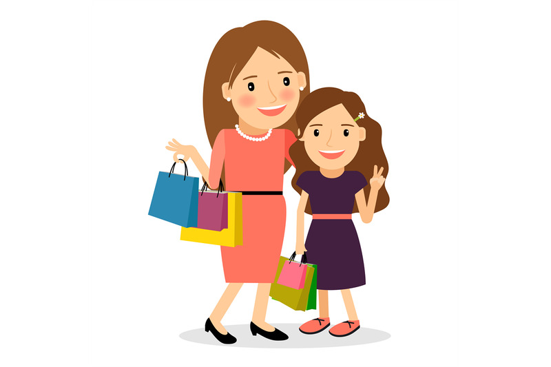 mom-and-daughter-shopping-day