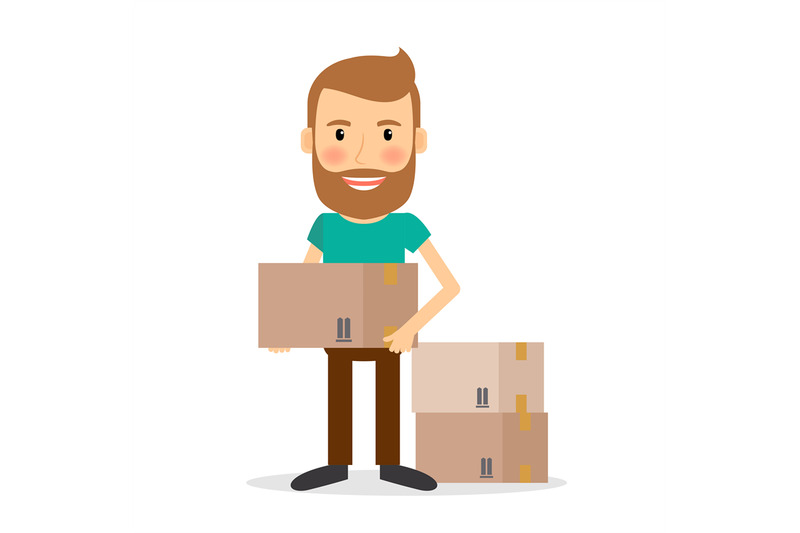 moving-house-man-lifting-cardboard-boxes