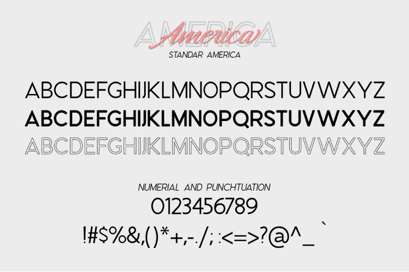America Font Duo By Zane Studio Thehungryjpeg Com