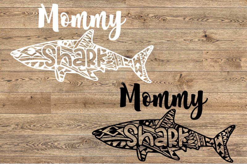 Download Mommy Shark Tattoo SVG Doo Doo Doo Baby Family Birthday ...