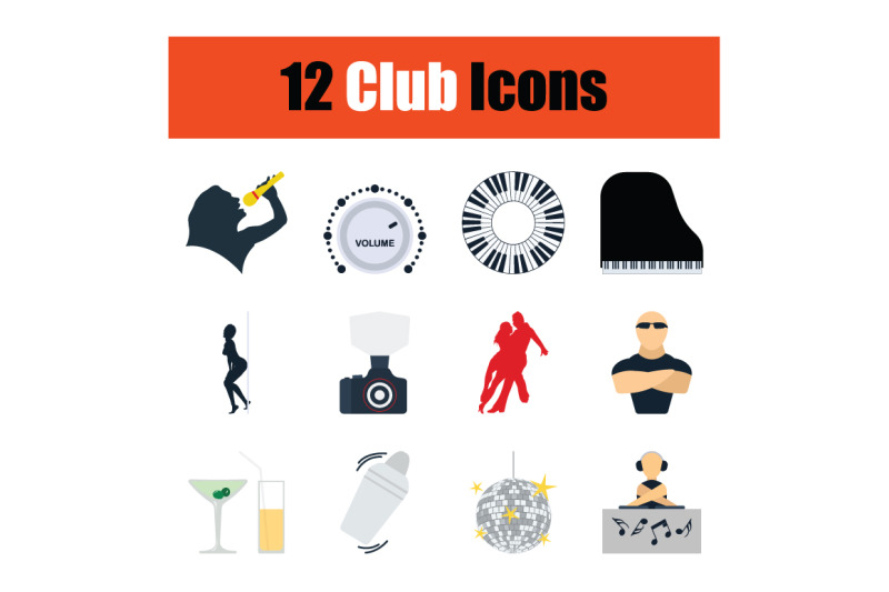 set-of-night-club-icons