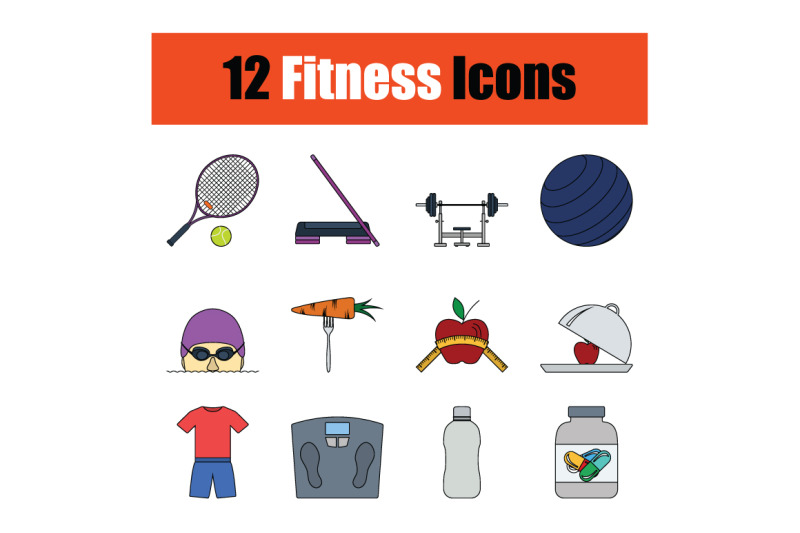 fitness-icon-set