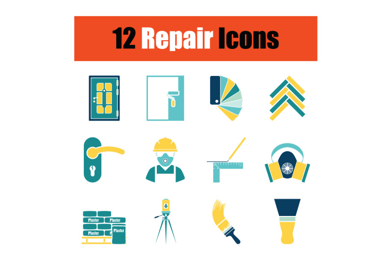 set-of-repair-icons