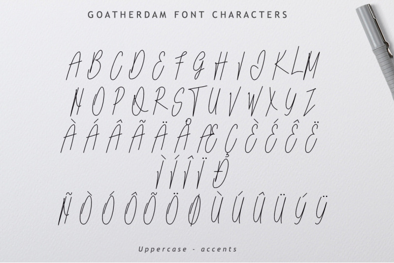 goatherdam-font