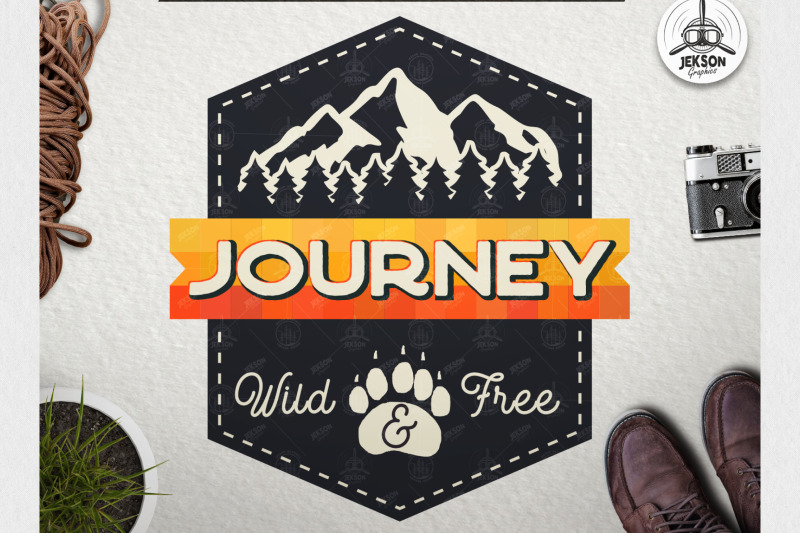 vintage-journey-logo-retro-mountain-camp-badge