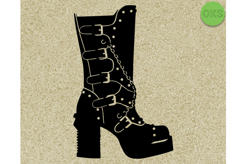 goth-boots-svg-svg-files-vector-clipart-cricut-download