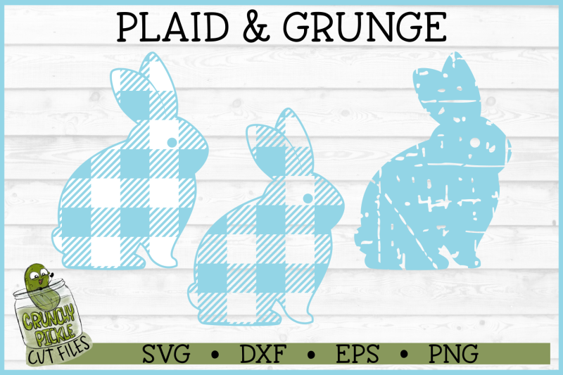 plaid-amp-grunge-easter-bunny-3-svg