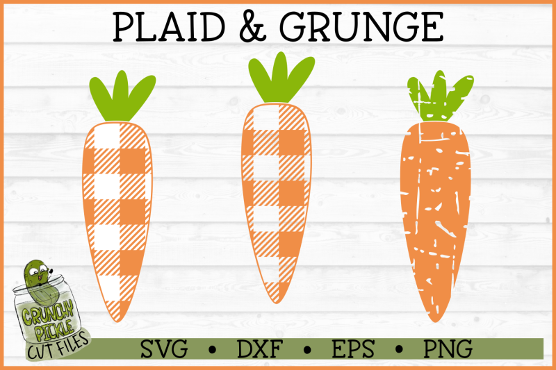 plaid-amp-grunge-carrot-easter-svg