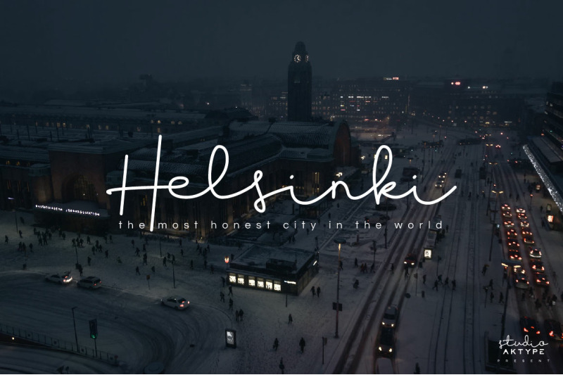 housttik-handwritten-font