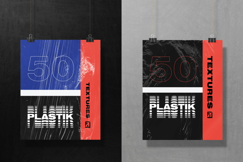 50-plastic-wrap-textures