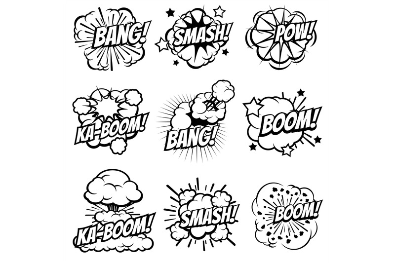 cartoon-explode-icons-comic-book-explosion-bubbles-pop-art-big-bang