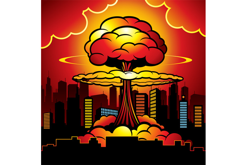 burning-city-with-nuclear-explosion-of-atomic-bomb-cartoon-vector-ill