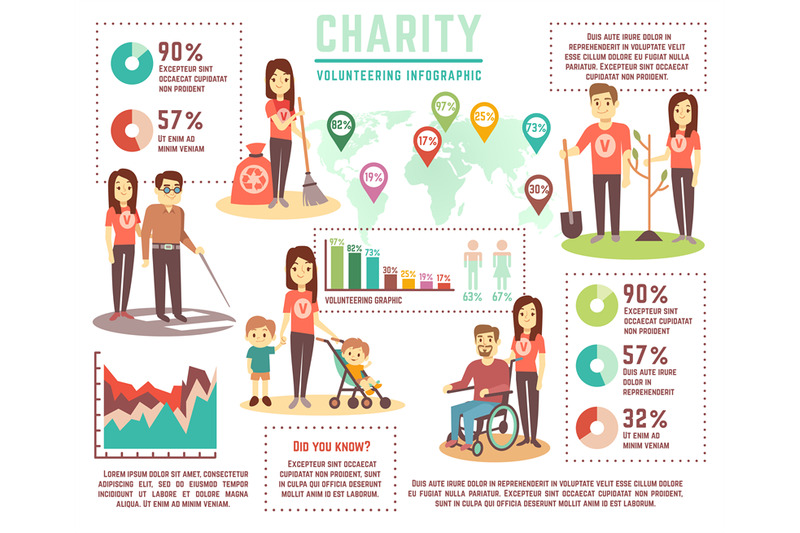 social-help-and-charity-work-vector-concept-volunteering-infographics