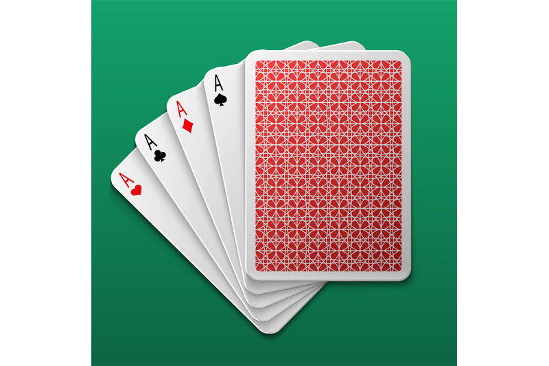 four-aces-poker-playing-card-on-game-table-casino-big-win-gamble-vect