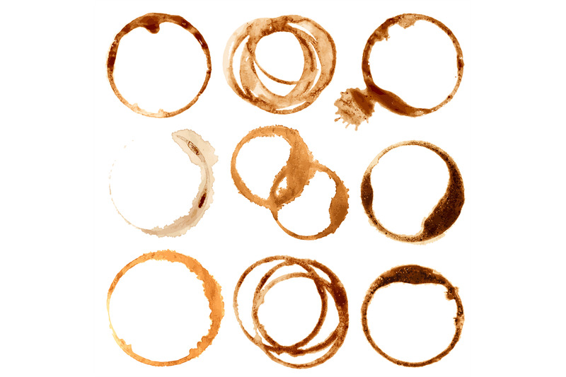 coffe-stains-and-splashes-dirty-brown-cup-rings-vector-set