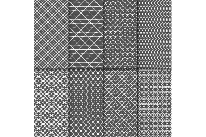 cloth-seamless-patterns-fabric-net-vector-textures-lace-meshes-colle