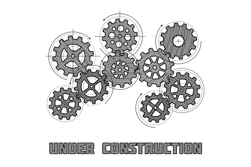 under-construction-website-vector-concept-with-hand-drawn-gears