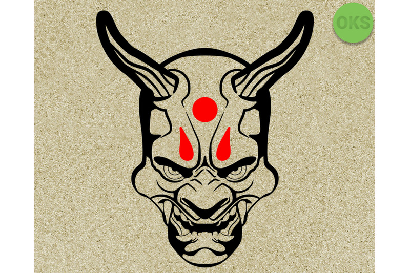 oni-mask-svg-demon-mask-svg-files-vector-clipart-cricut-download