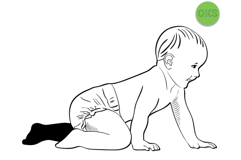 crawling-baby-svg-svg-files-vector-clipart-cricut-download