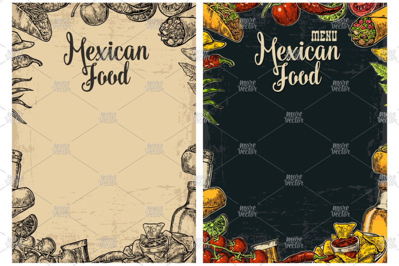 mexican-food-restaurant-menu-engrave