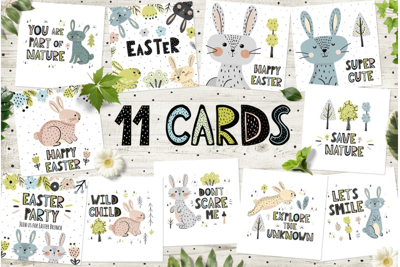 rabbits-collection-patterns-cards-and-more