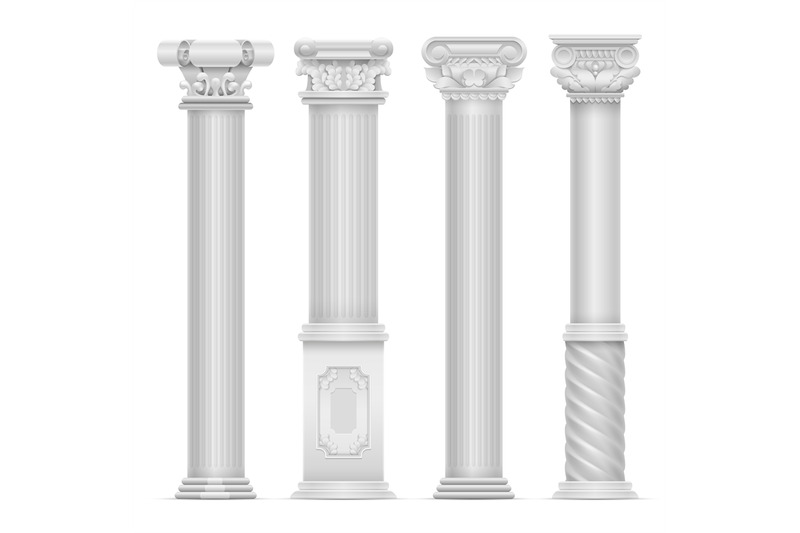 realistic-white-antique-roman-column-vector-set-building-stone-column