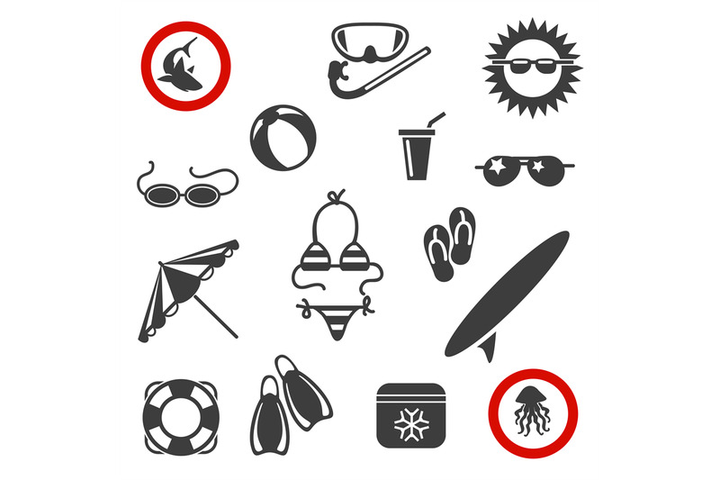 summer-beach-icons