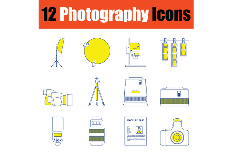 photography-icon-set