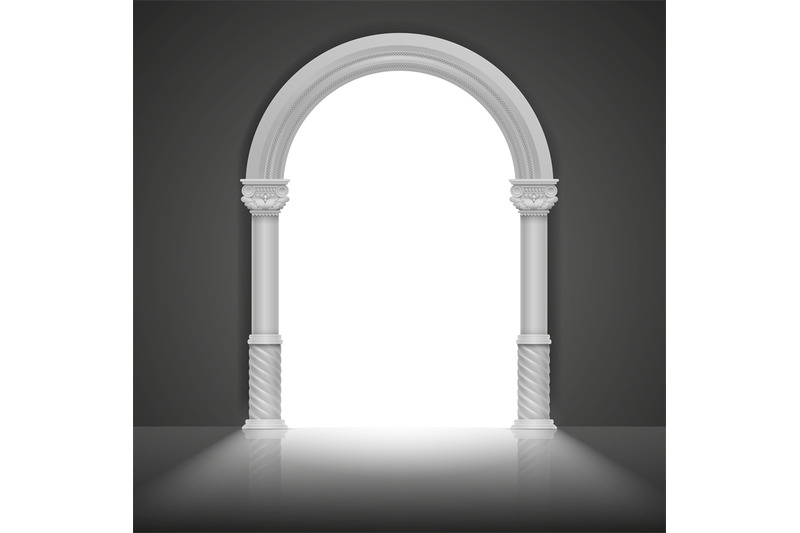 roman-arch-with-antique-column-vector-title-frame-design