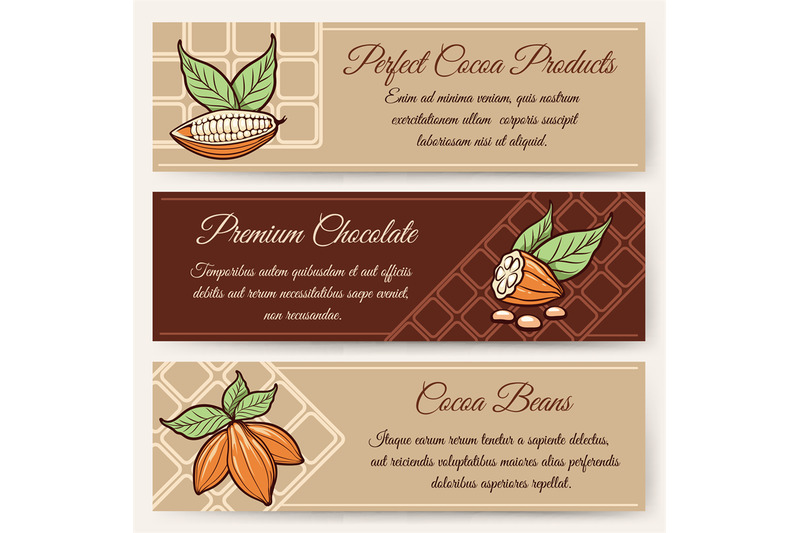 chocolate-and-cocoa-banner-templates