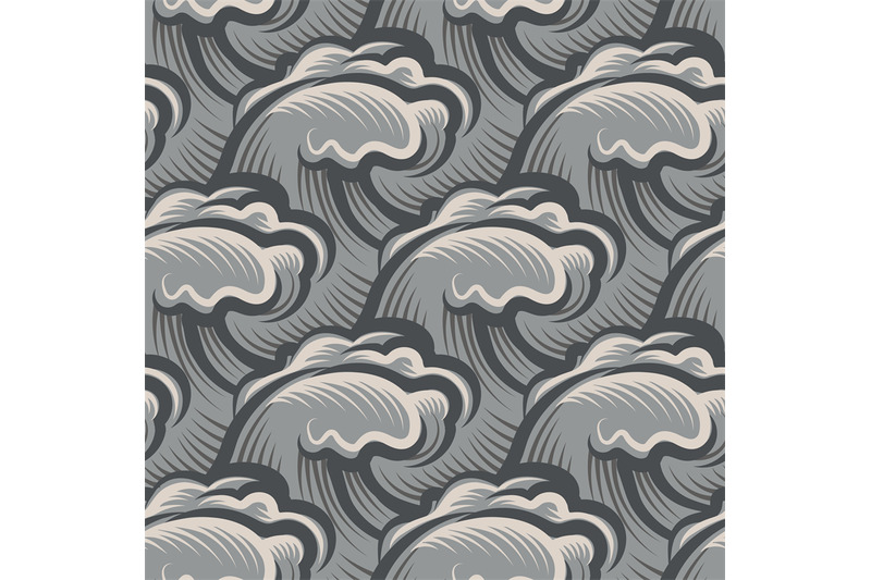 vintage-seamless-ocean-waves-pattern