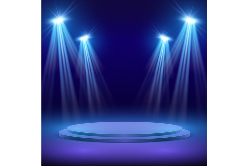 concert-stage-with-spot-light-lighting-show-performance-vector-backgr