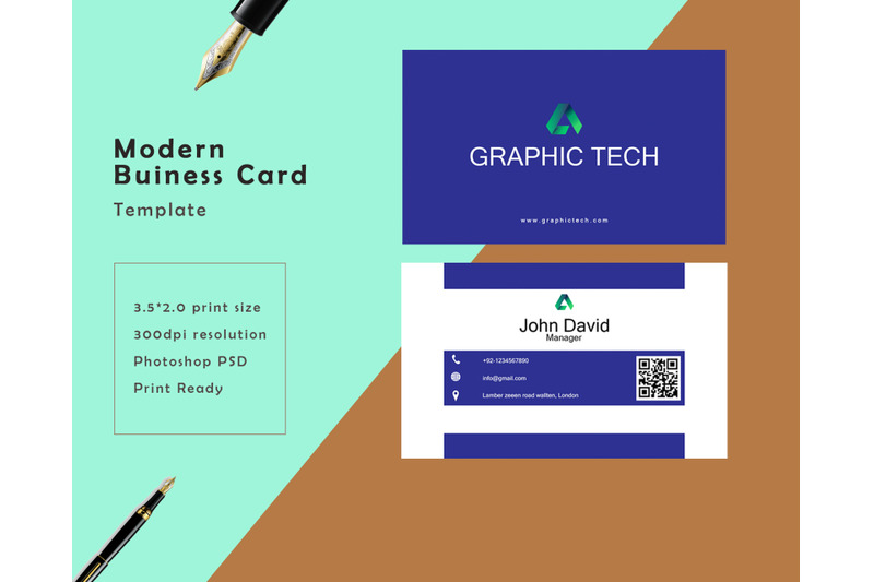 clean-and-modern-business-card-template