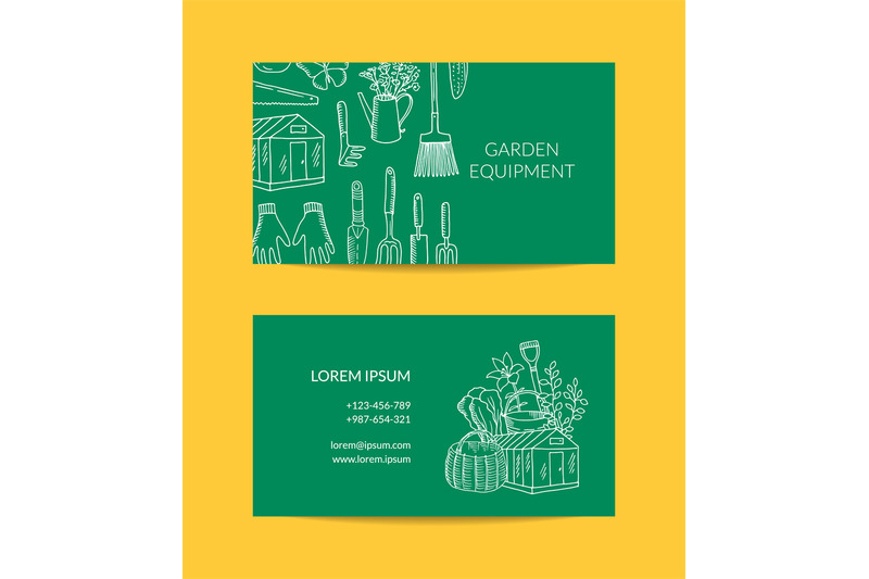 vector-gardening-doodle-icons-business-card