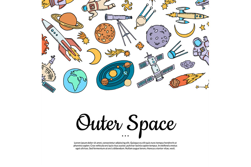 vector-hand-drawn-space-elements-background-with-place-for-text-illust