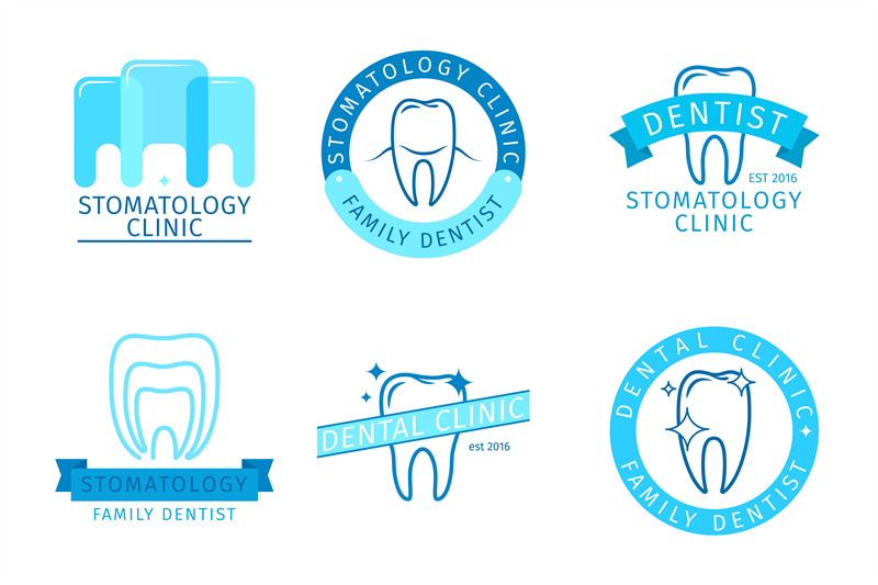 dental-logo-set