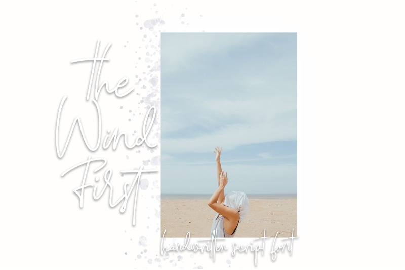 The Wind First Script Font By Tomy James Thehungryjpeg Com