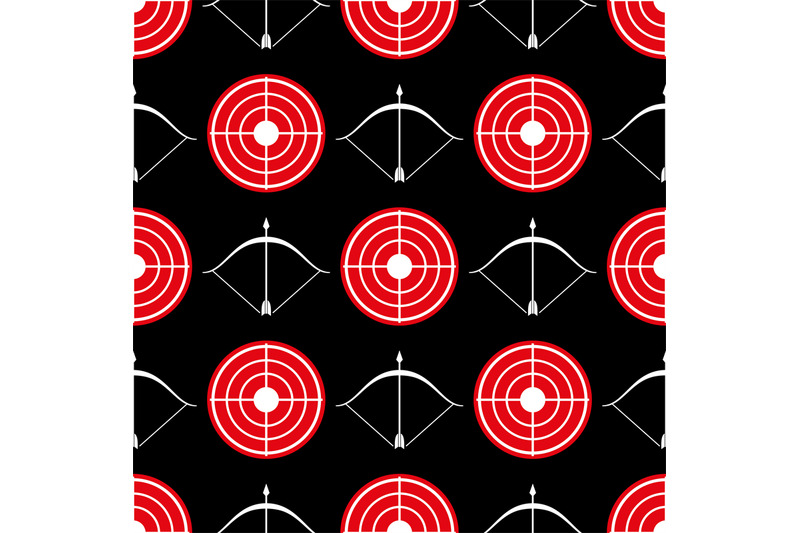 archery-seamless-pattern-seamless-texture-red-target