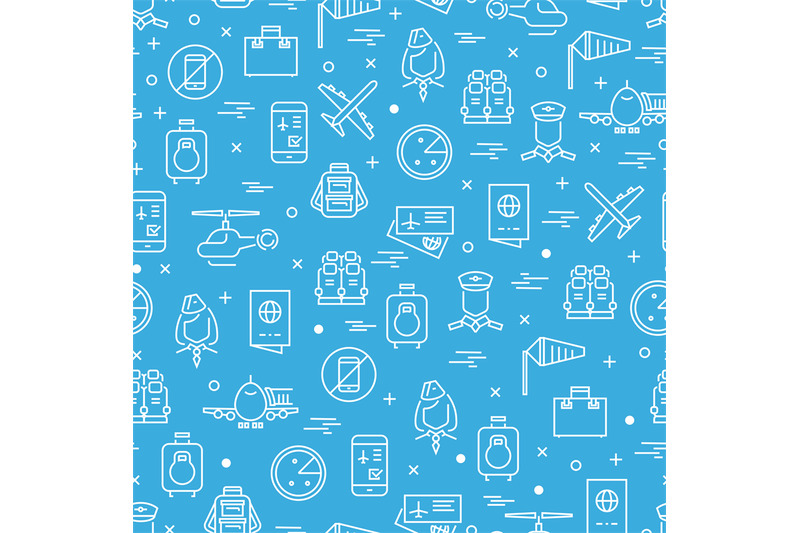 aviation-or-airport-seamless-pattern-design